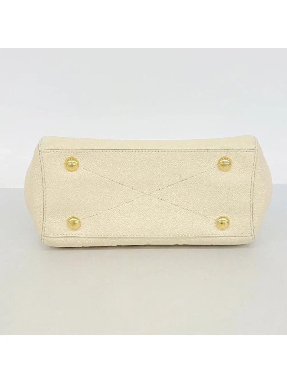Louis Vuitton Handbag Monogram Empreinte Montaigne BB Cream 2-Way Bag